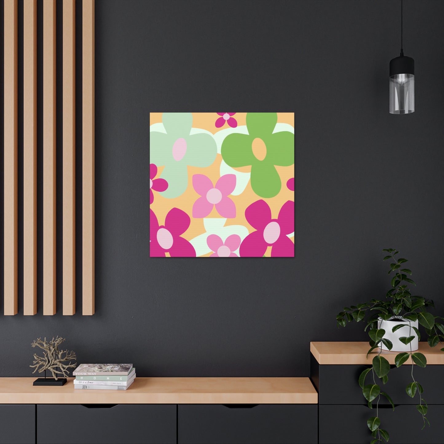 A Flowering Scavenger Hunt: - Floral Canvas