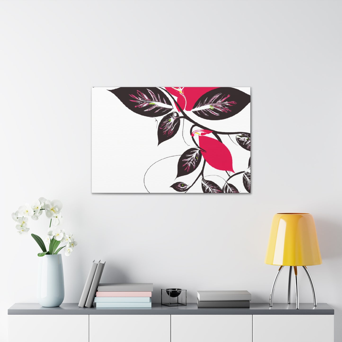 Fleurtine - Floral - Canvas