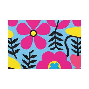 Blissful Burst - Floral - Canvas