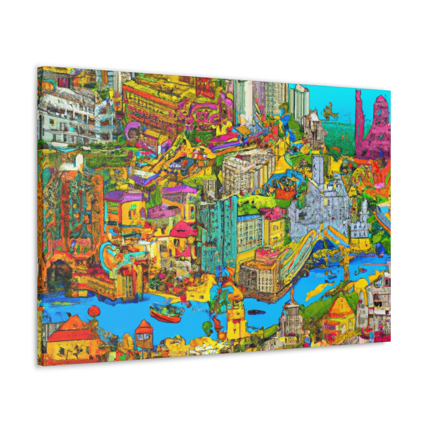 Glorious Getaway - Destination India - Canvas