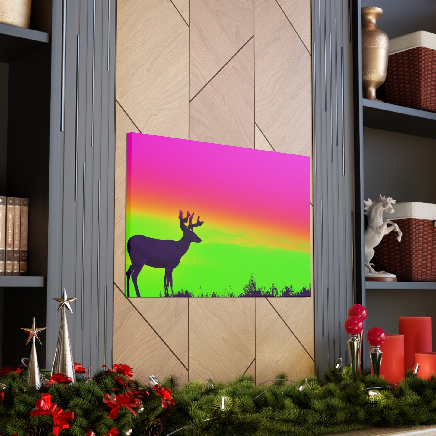 Stud Neon Sky. - Wildlife Canvas