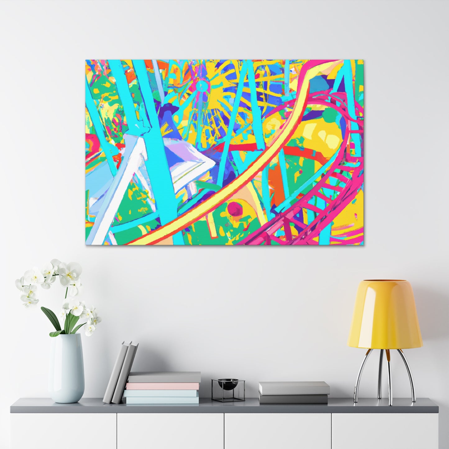 CrazyVille - Amusement - Canvas