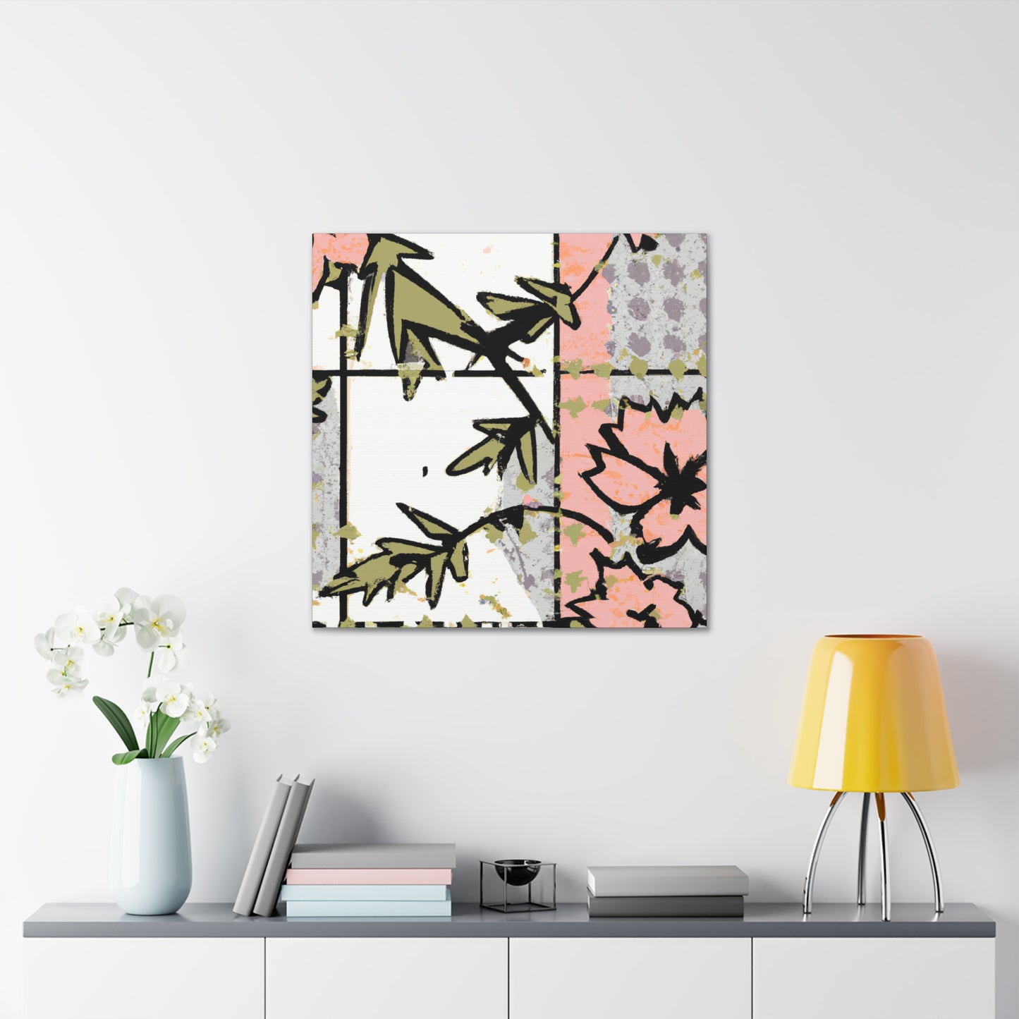 Primrose - Floral - Canvas