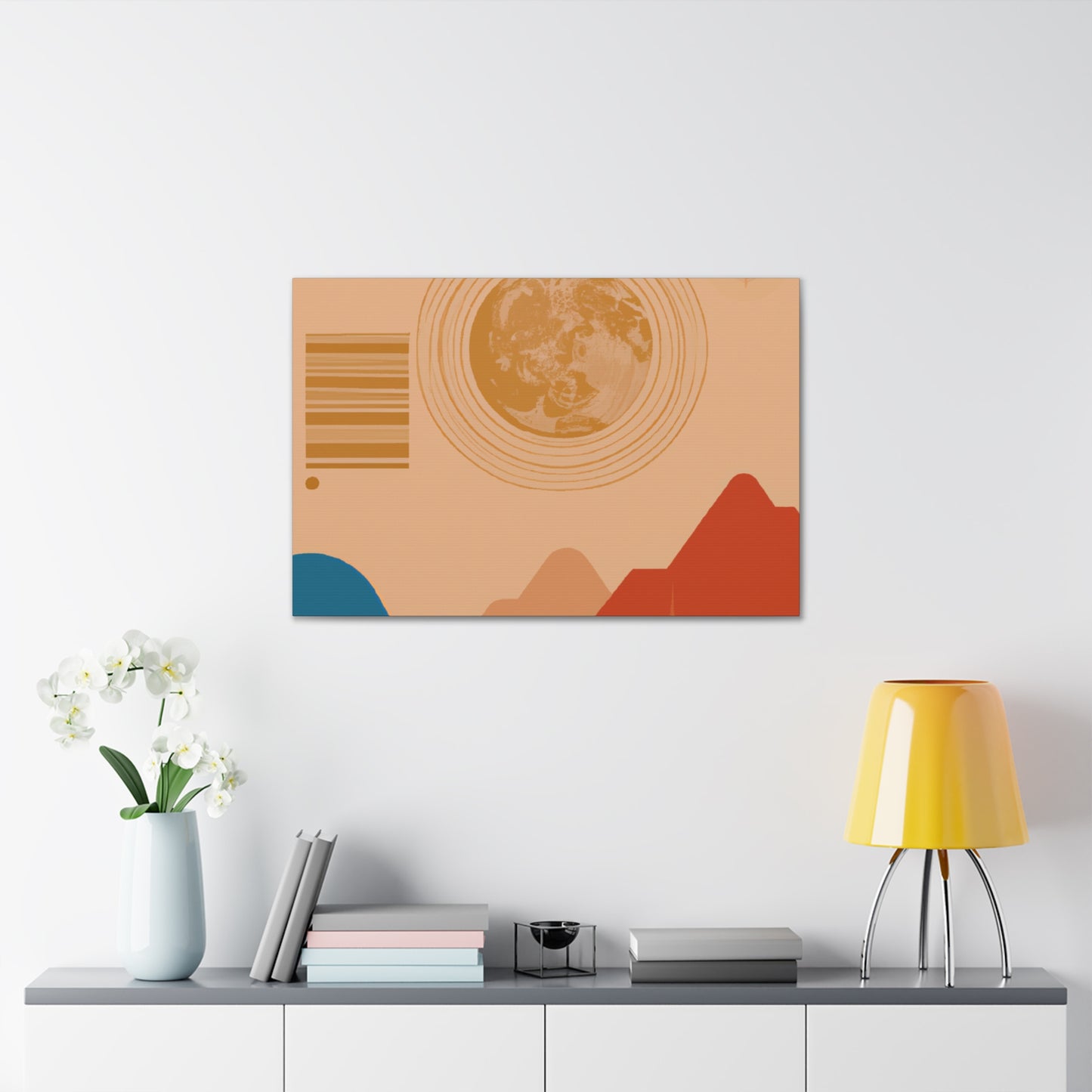 Earthy - Midcentury Canvas