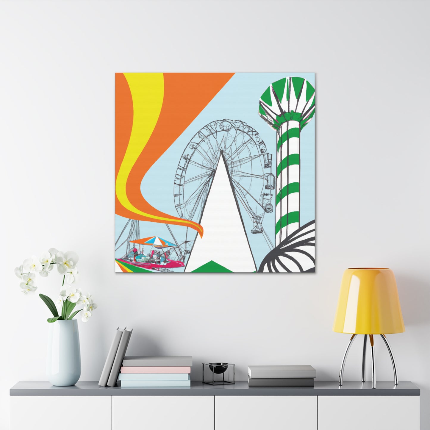 Safari Spinners - Amusement - Canvas