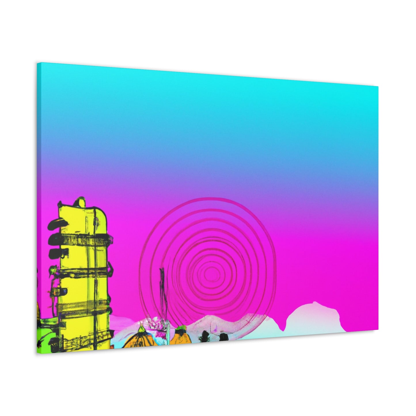 Delhi Delight - Destination India - Canvas