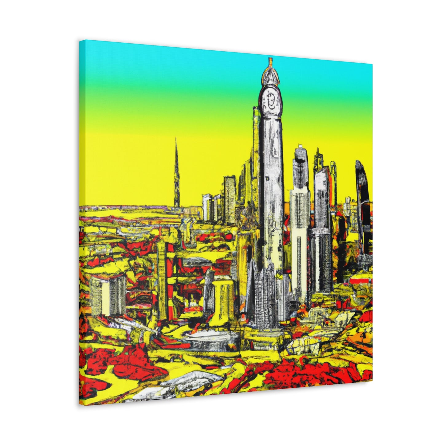 Sal Strife - Middle East - Canvas