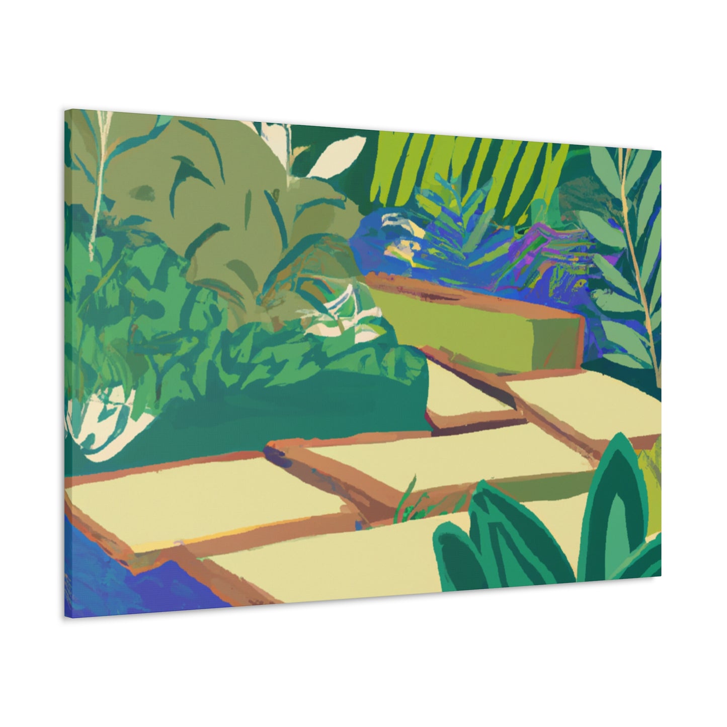 Verdant Vista - Landscape - Garden - Canvas