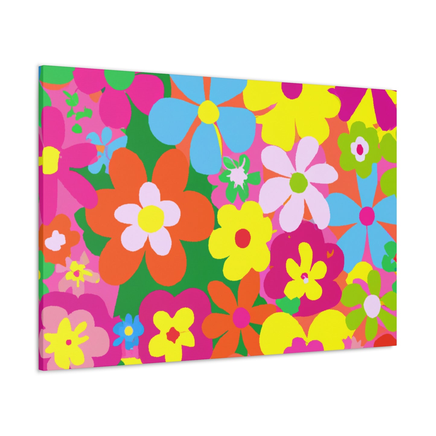 "Creating a Bouquet of Blooms: A Floral Adventure" -Floral Canvas