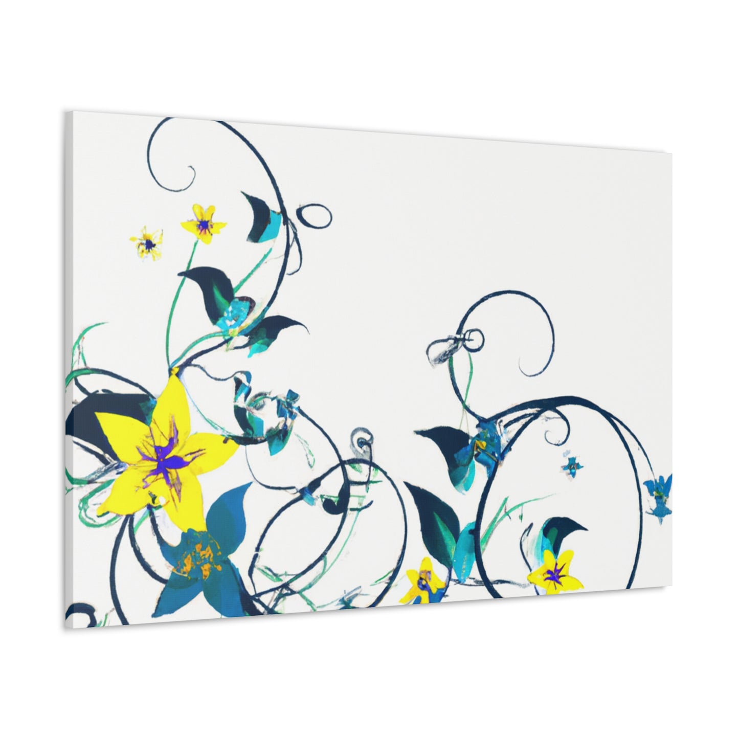 Blossom Brilliance - Floral - Canvas