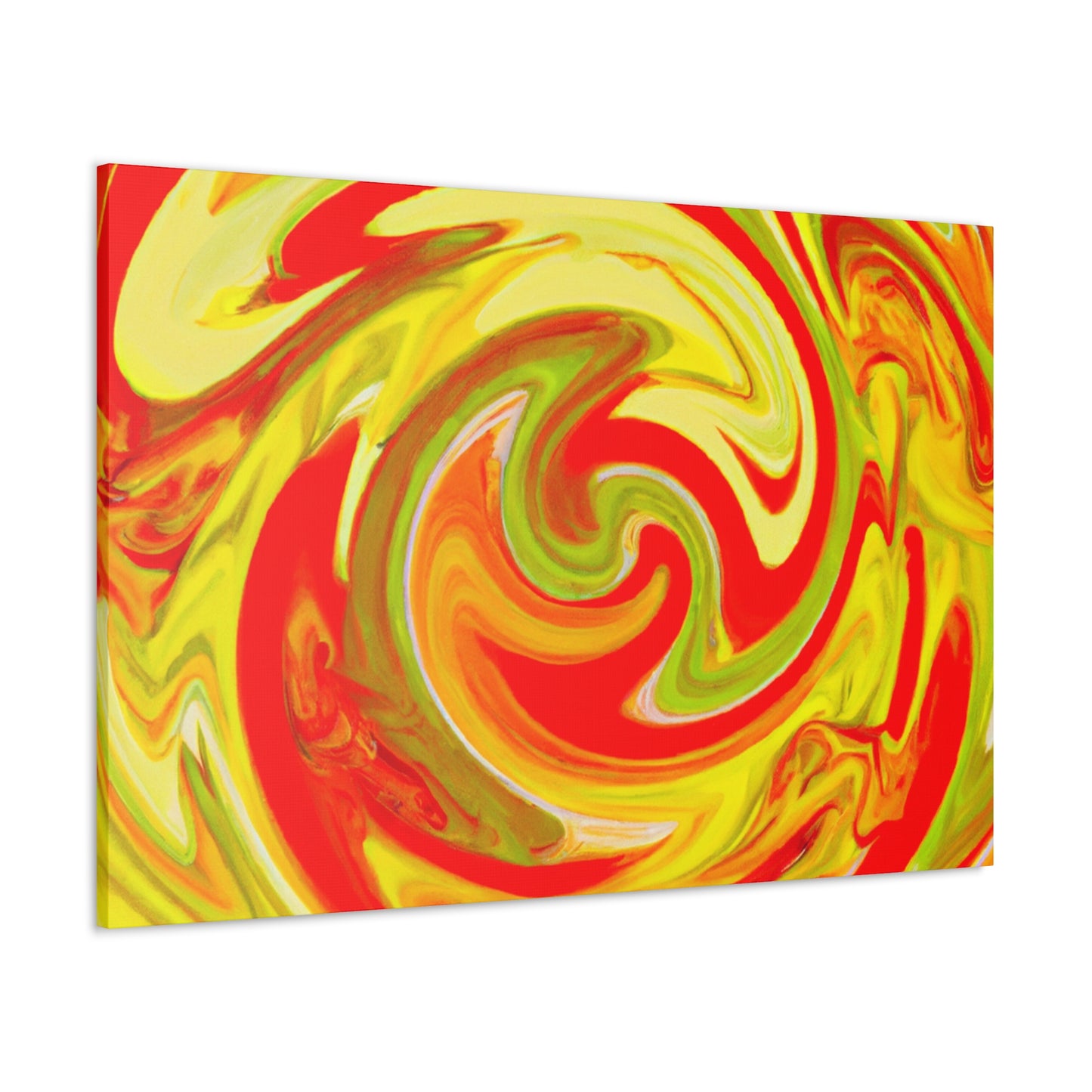 Oceanic Peacock - Abstract - Canvas