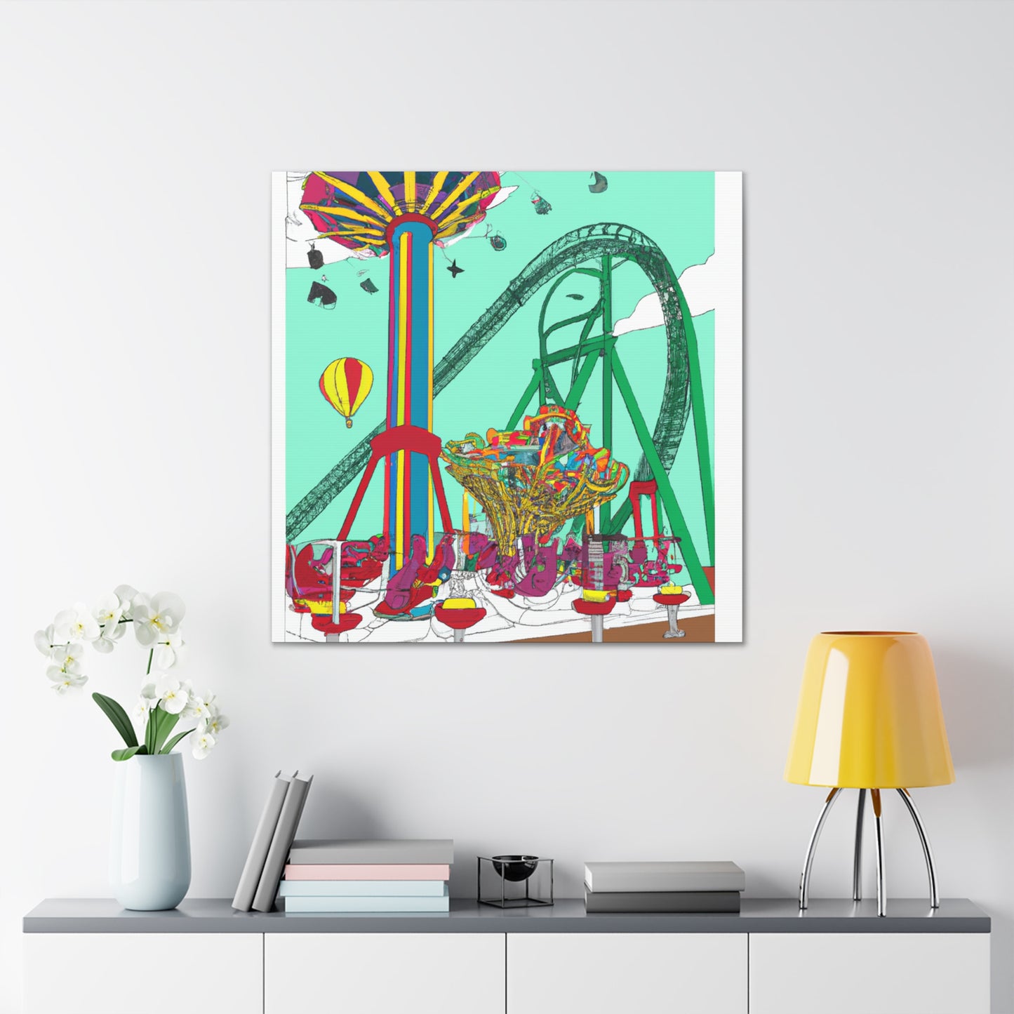 Serenity Coasting - Amusement - Canvas