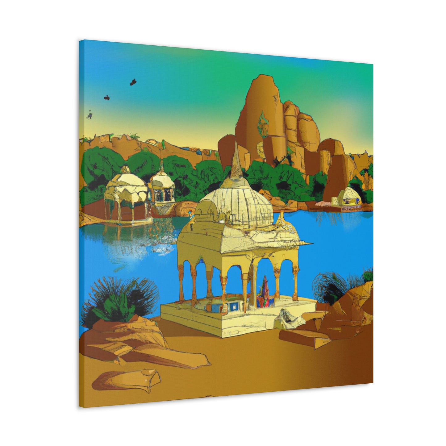 Taj Mahal - Destination India - Canvas