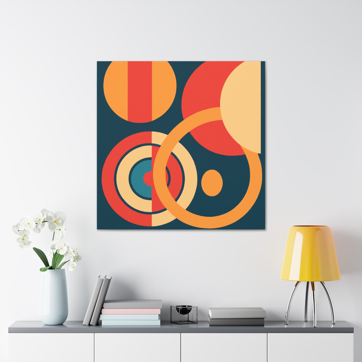 Visionary Vista - Midcentury - Canvas