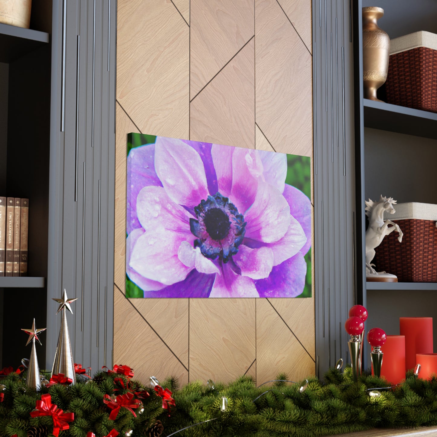Garden Blooms. - Canvas - Floral