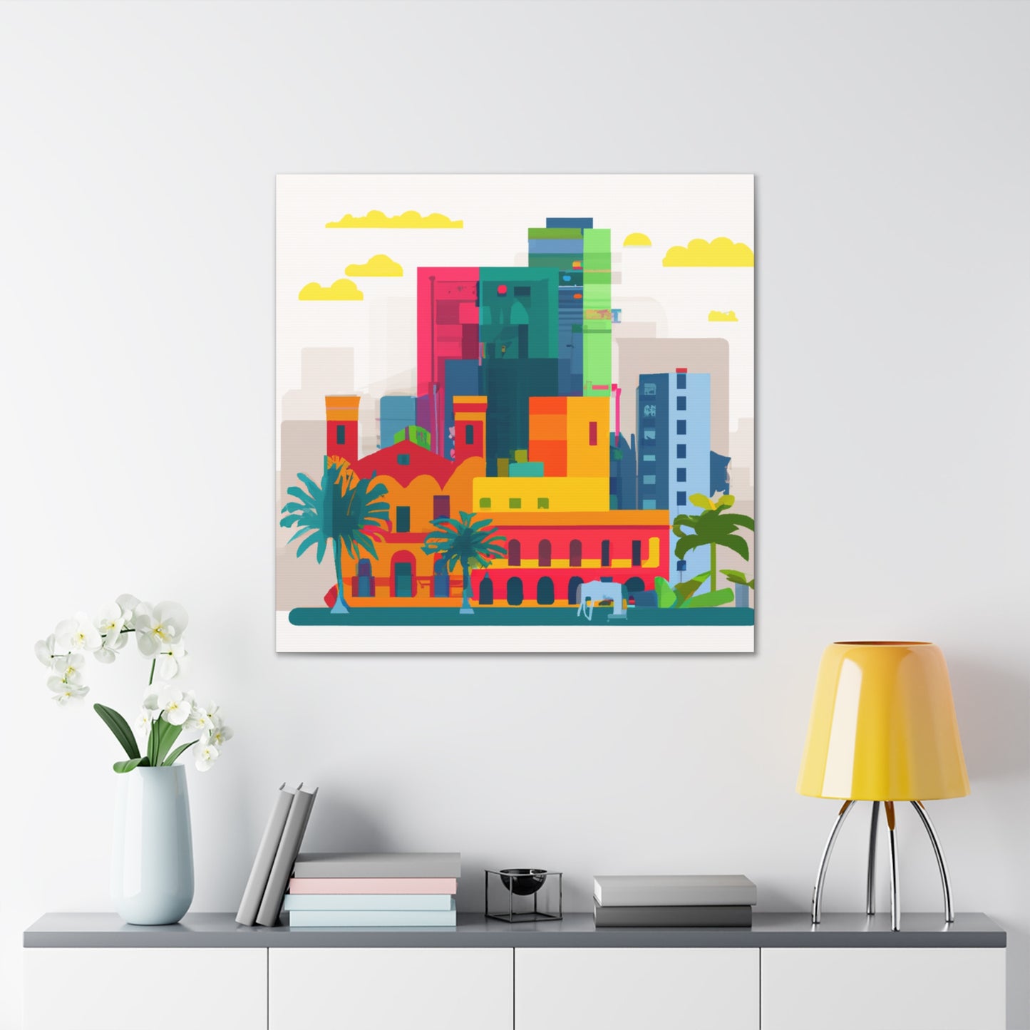 Caiman Vista - South America - Canvas
