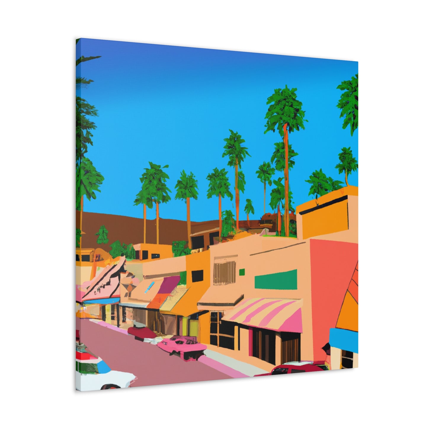 Desert Sphere- Architectural - Canvas