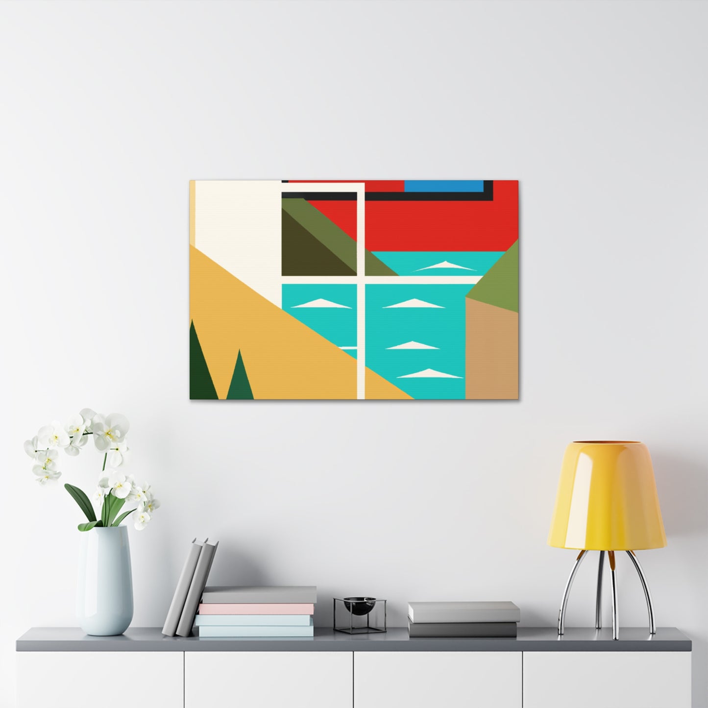 Fleece Flapper - Midcentury Canvas