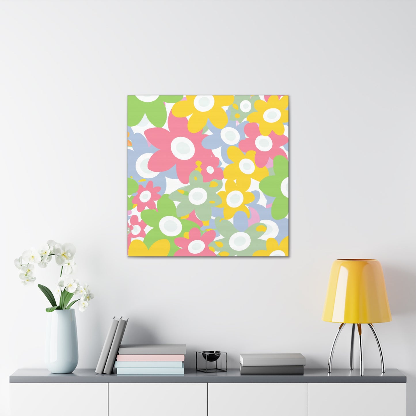 Blushful - Floral - Canvas