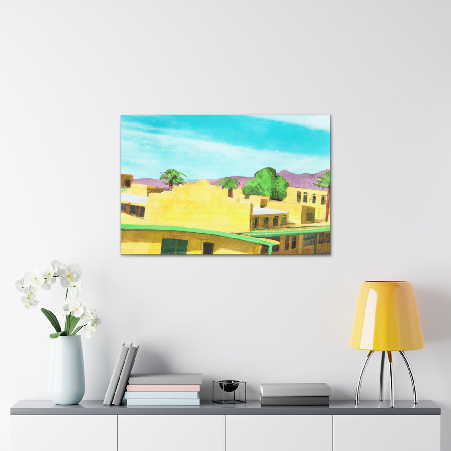 Sandstone Mirage - Architectural - Canvas