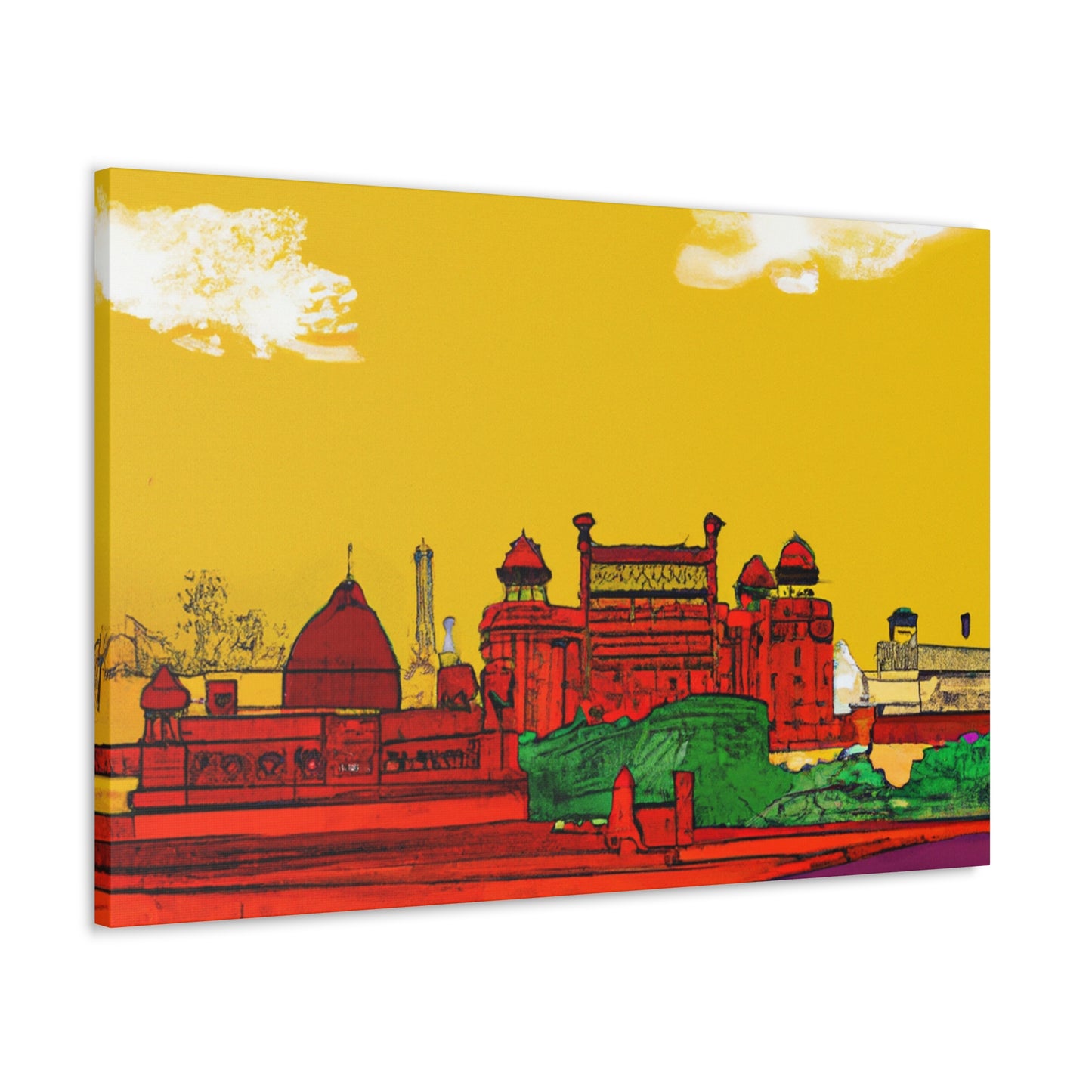 Kashmir Shores - Destination India - Canvas