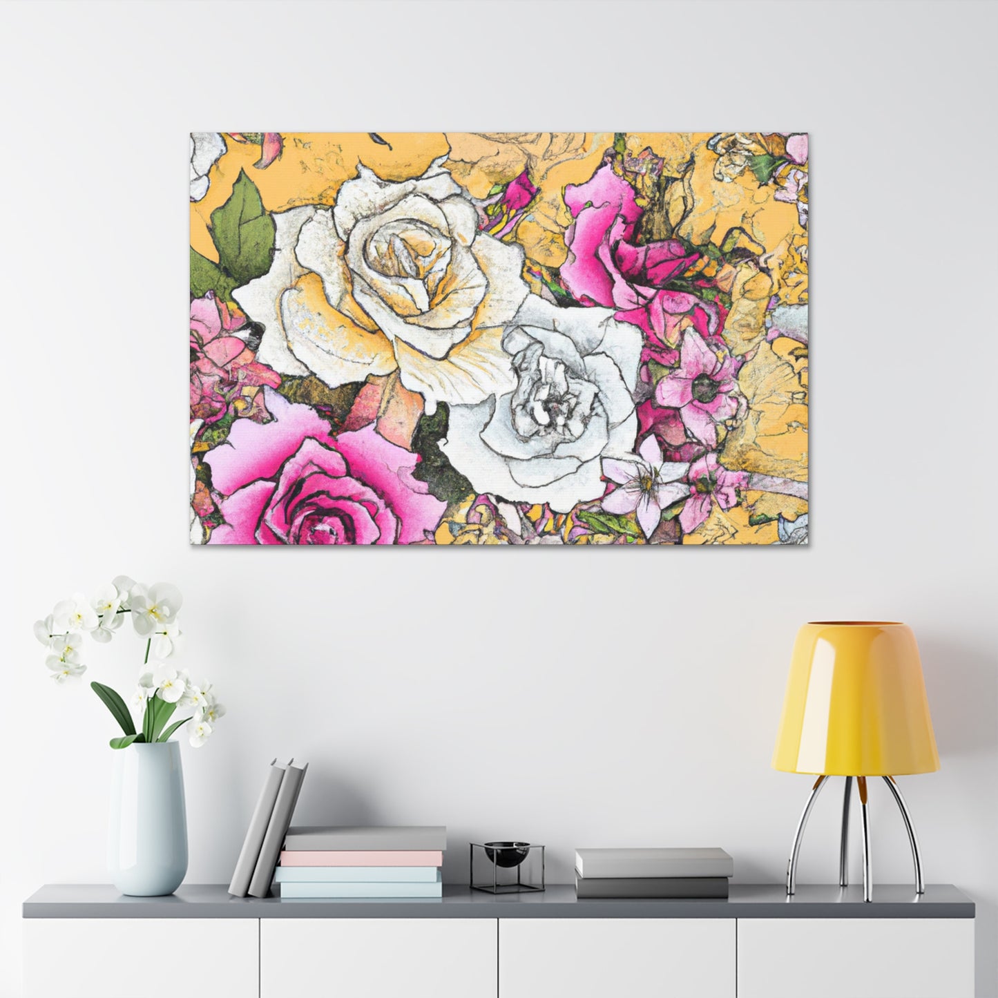 Blossomtopia - Floral - Canvas