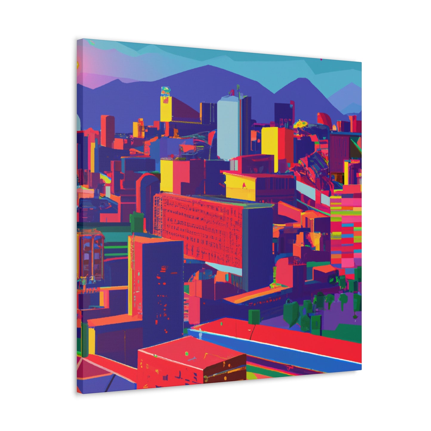Mateo Simons - South America Canvas