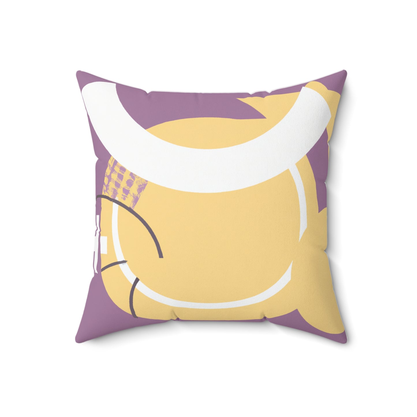 Spun Polyester Square Pillow