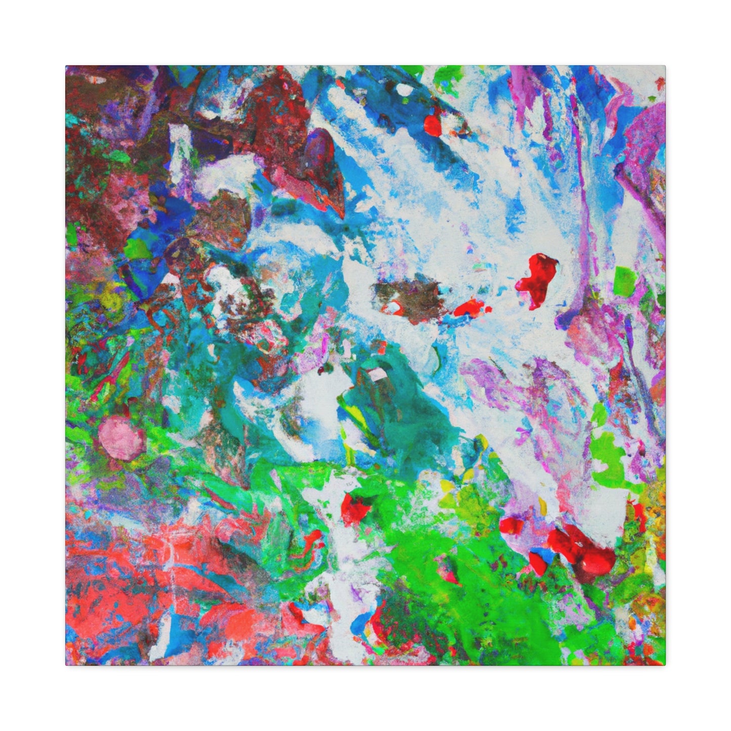 Luminous Landscape - Abstract Canvas