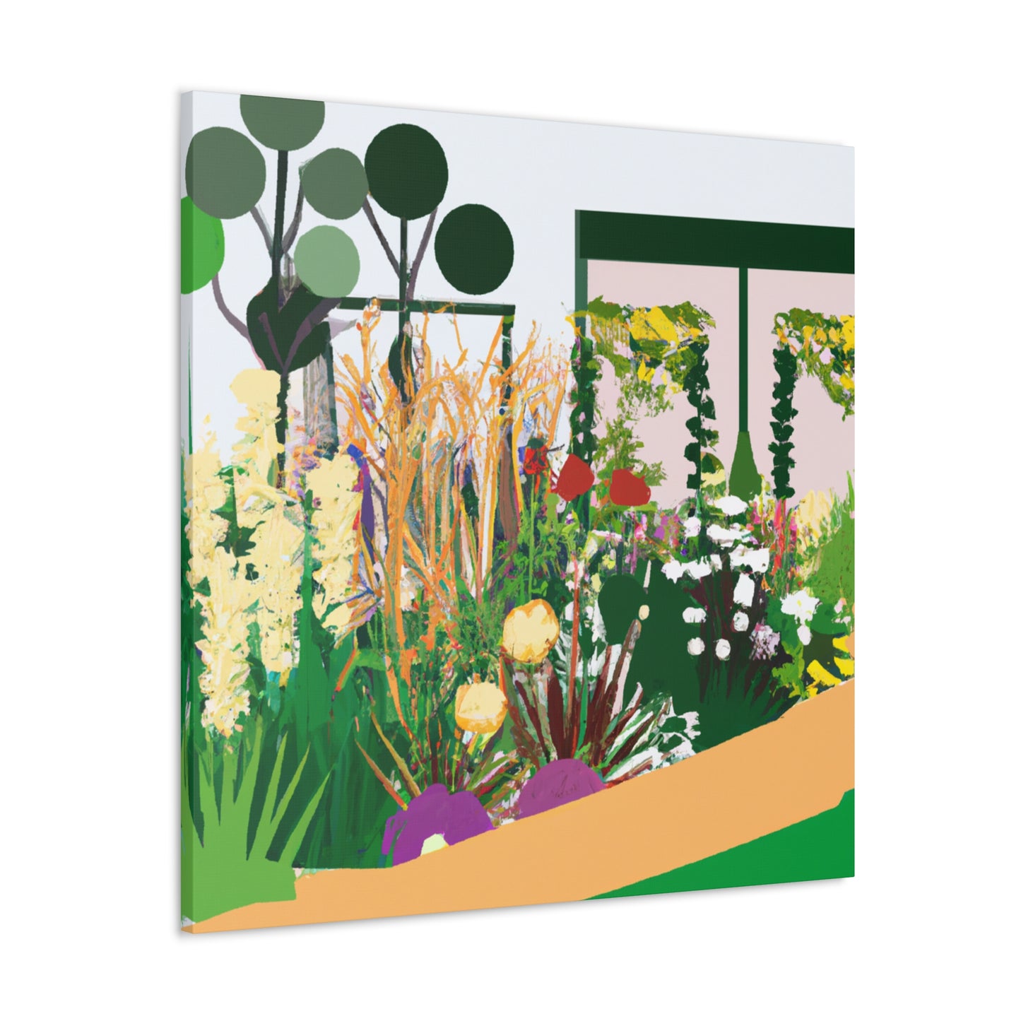 Green Haven - Landscape - Canvas
