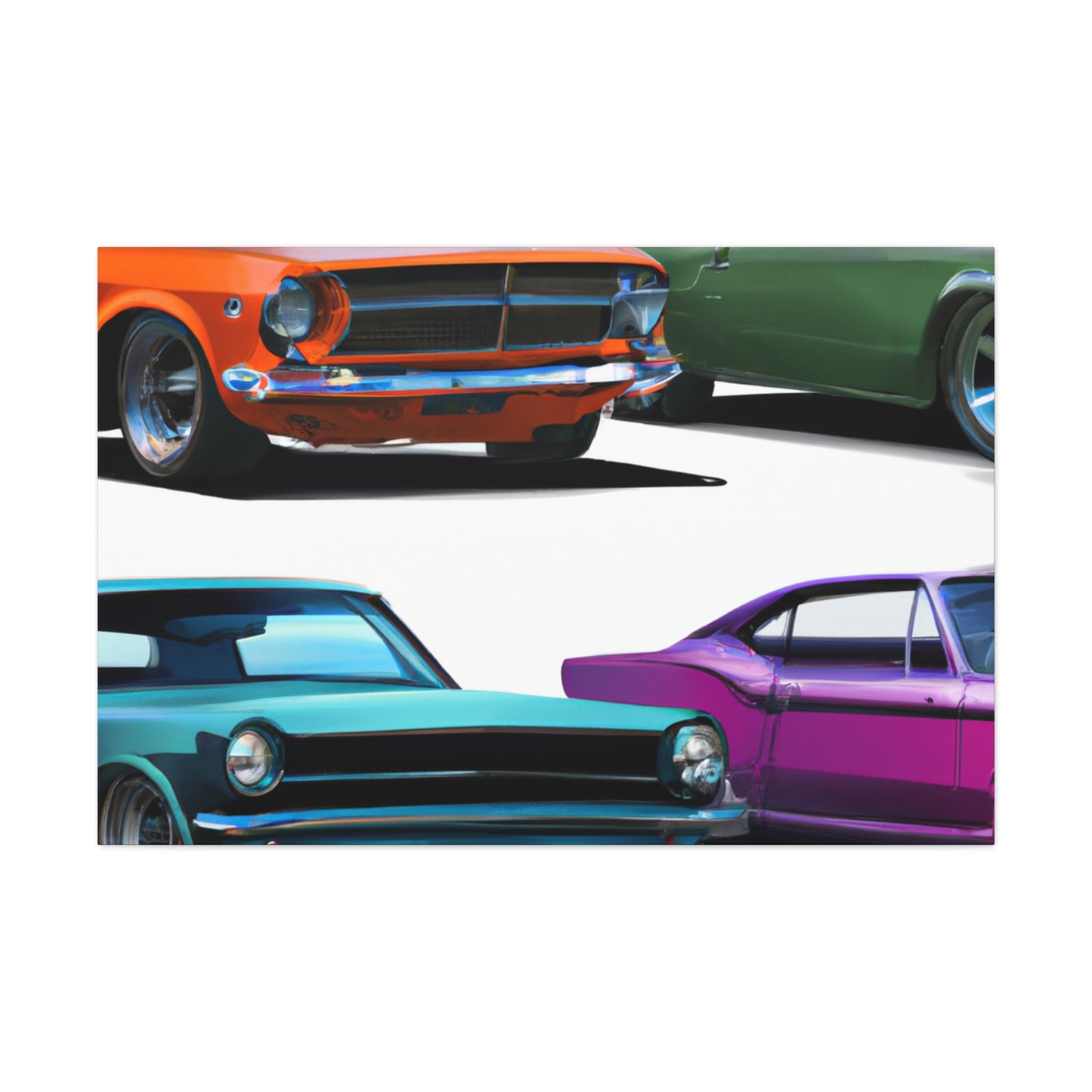 Cherry Bomb - Automobile - Canvas