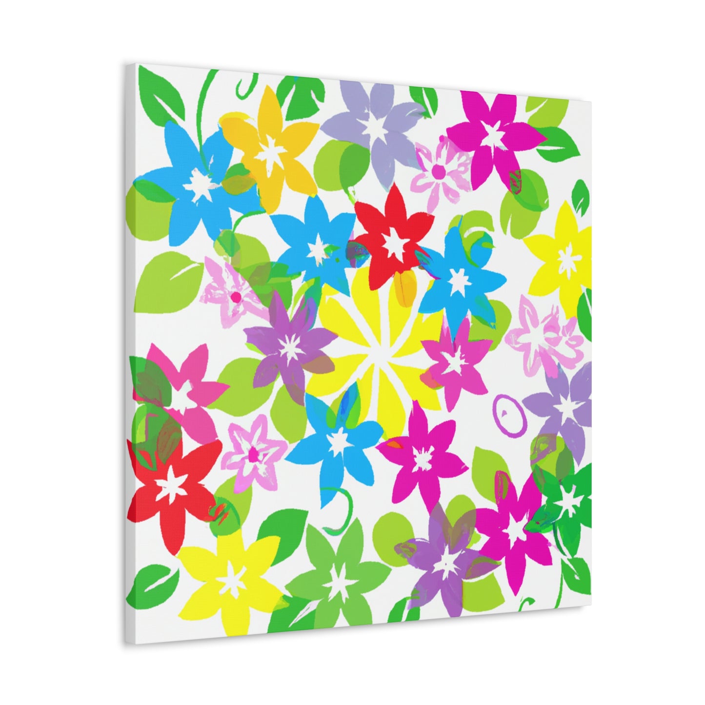 Blossom Palette - Floral - Canvas