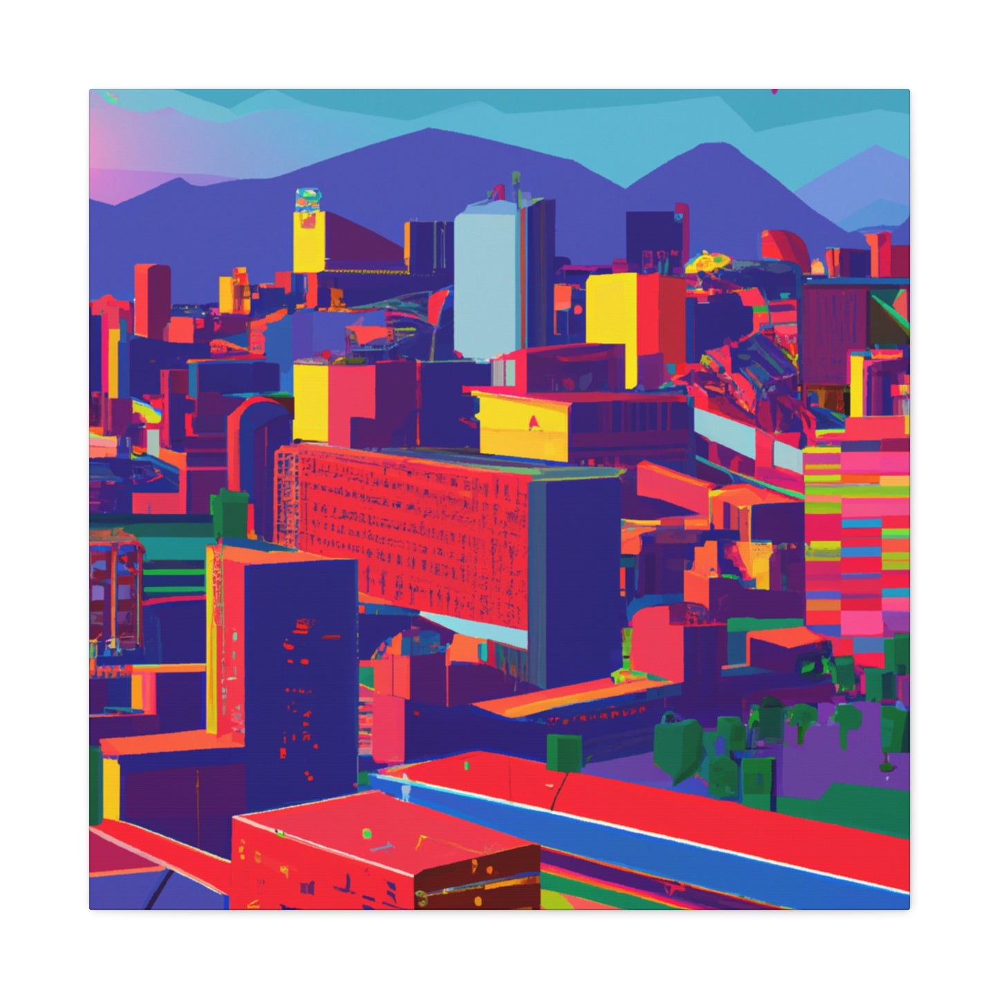 Mateo Simons - South America Canvas