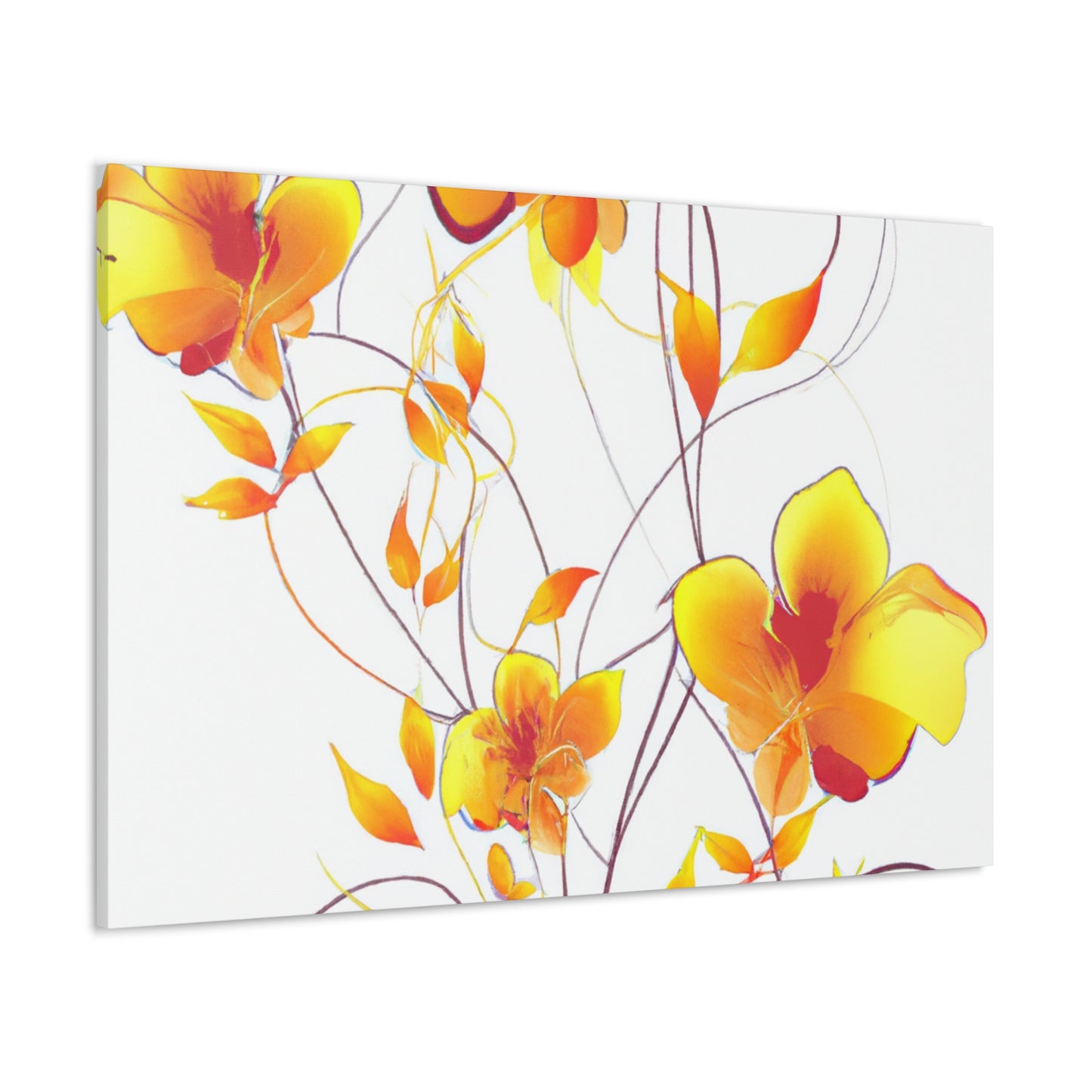 Sunshiney - Floral - Canvas
