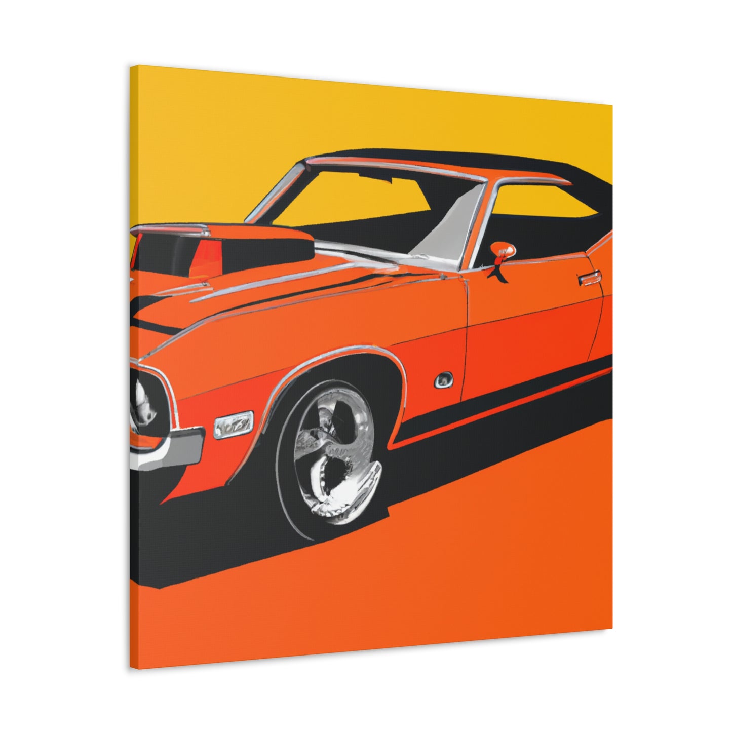 Rattletrap - Automobile - Canvas