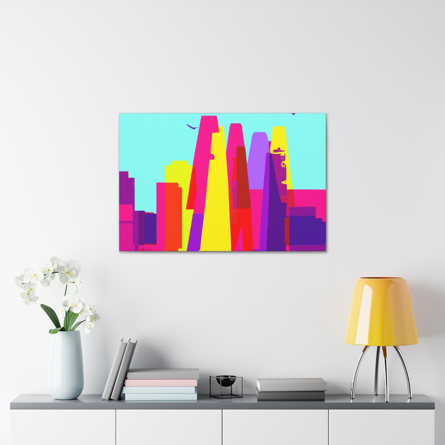 Santiango - South America - Canvas