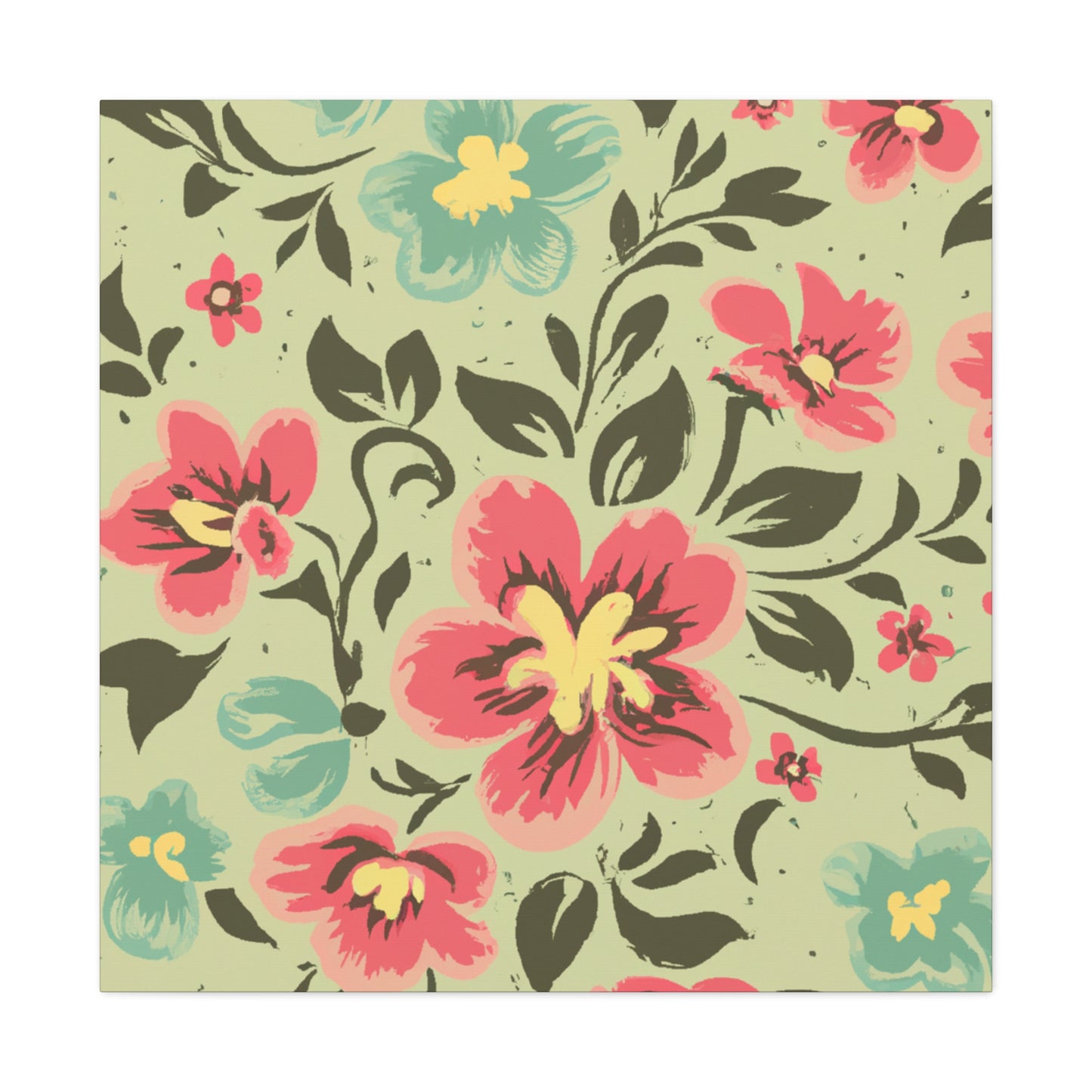 Solstice Sunrise - Floral - Canvas