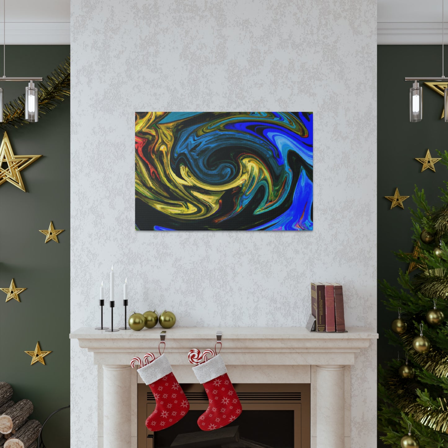Johannes Metalswirl - Canvas- Abstract