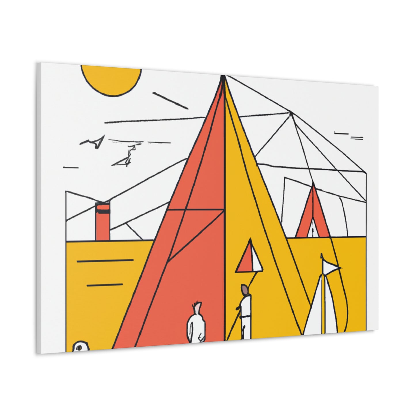 Stillness Abound - Minimalism - Canvas
