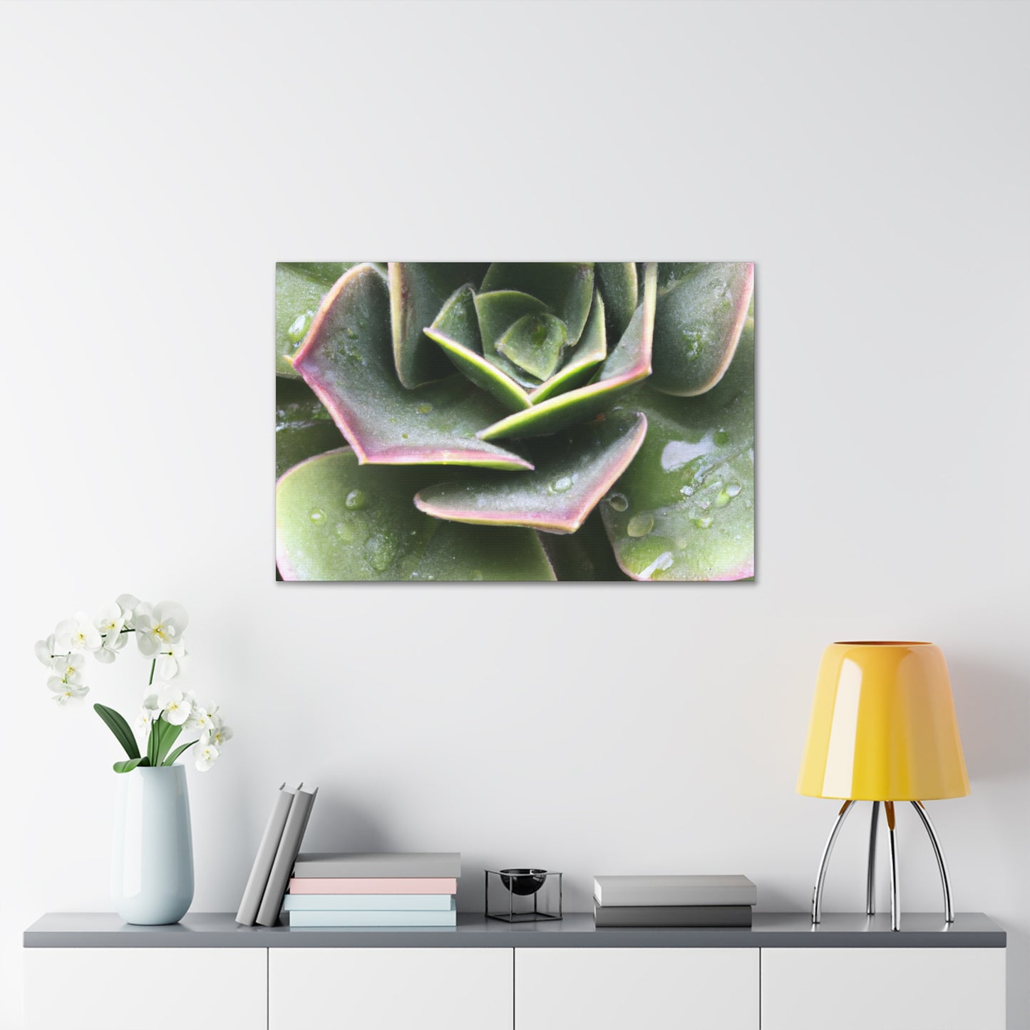 "Garden of Plenty." - Canvas - Succulent