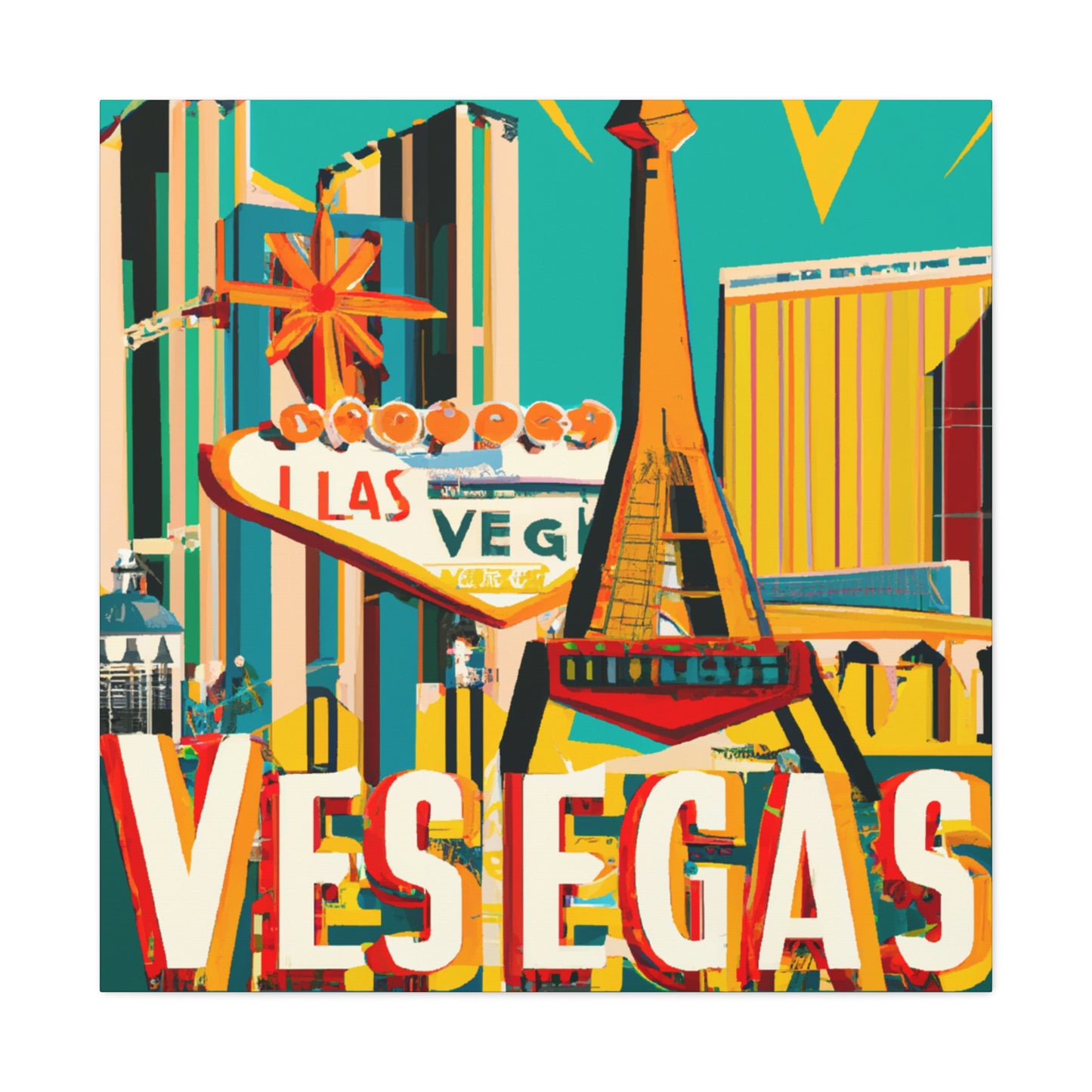 Vegas Oasis - Destination Vegas - Canvas