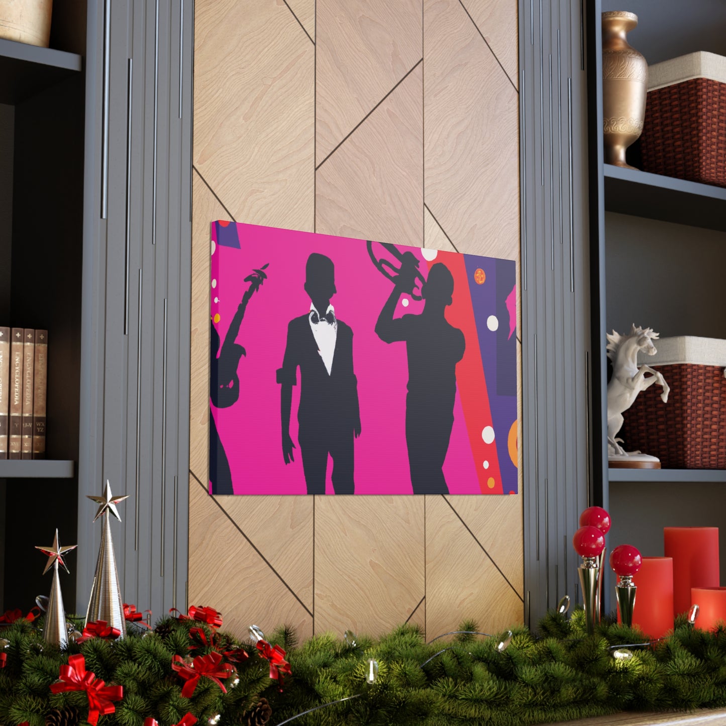 Retro Rockers Records - Retro Music and Film Canvas