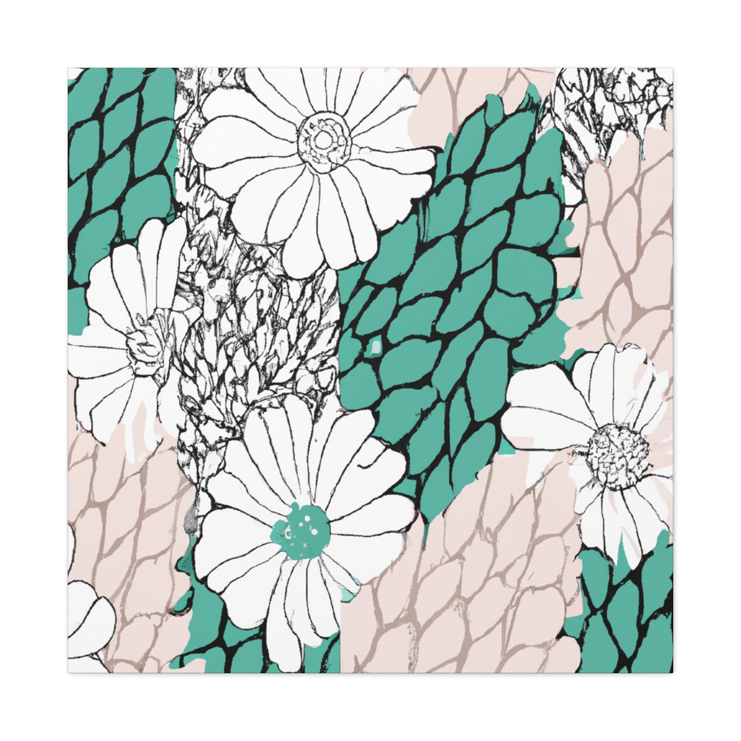 Fanciful - Floral - Canvas
