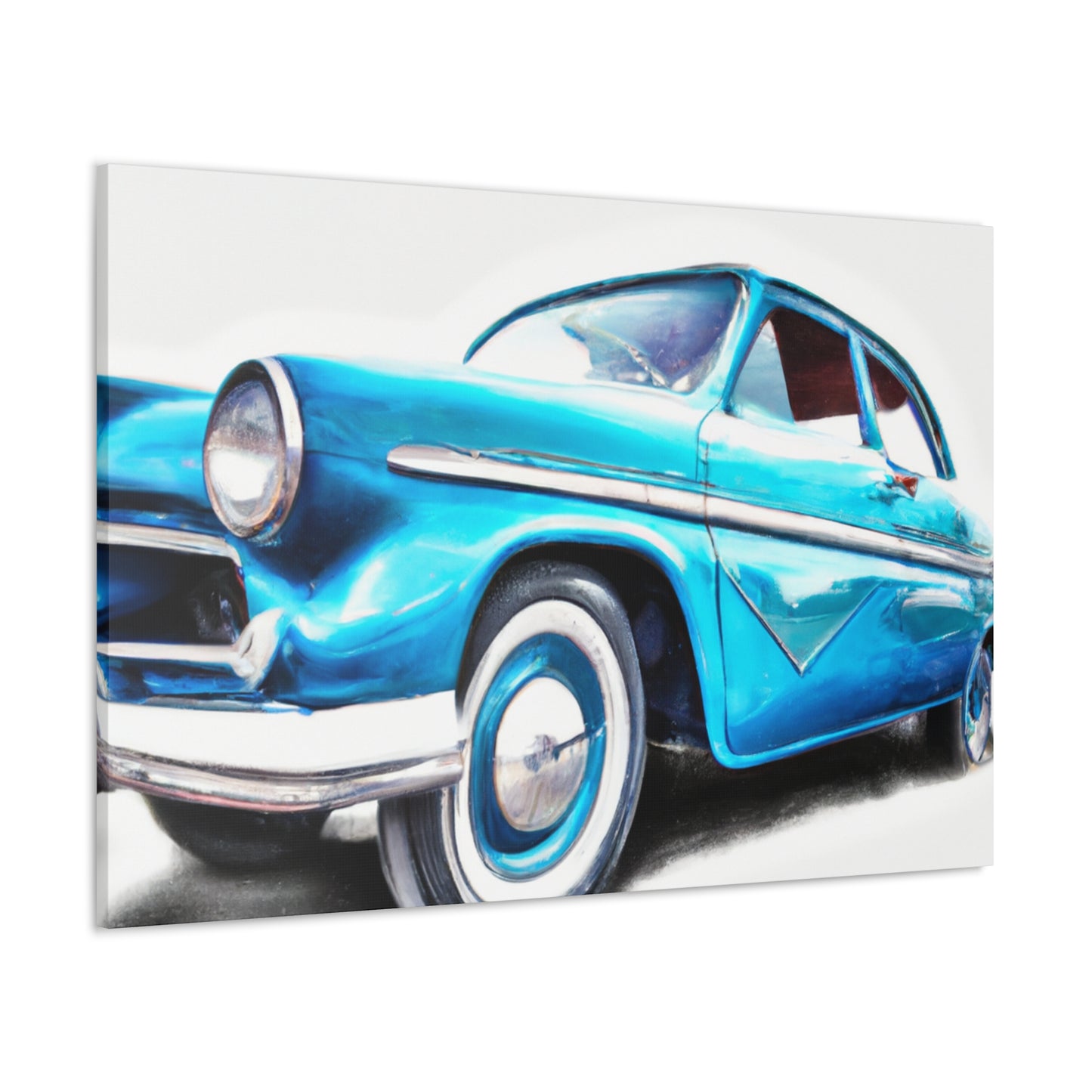 Old Bluey- Automobile Canvas