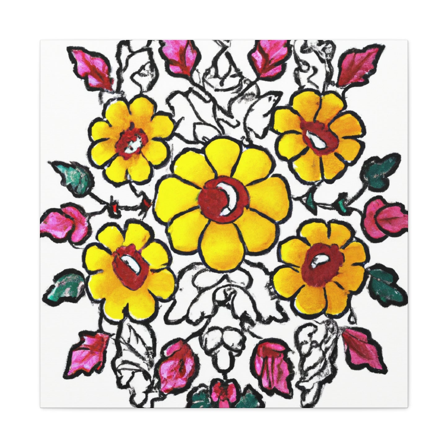 Aurora-Floral - Canvas