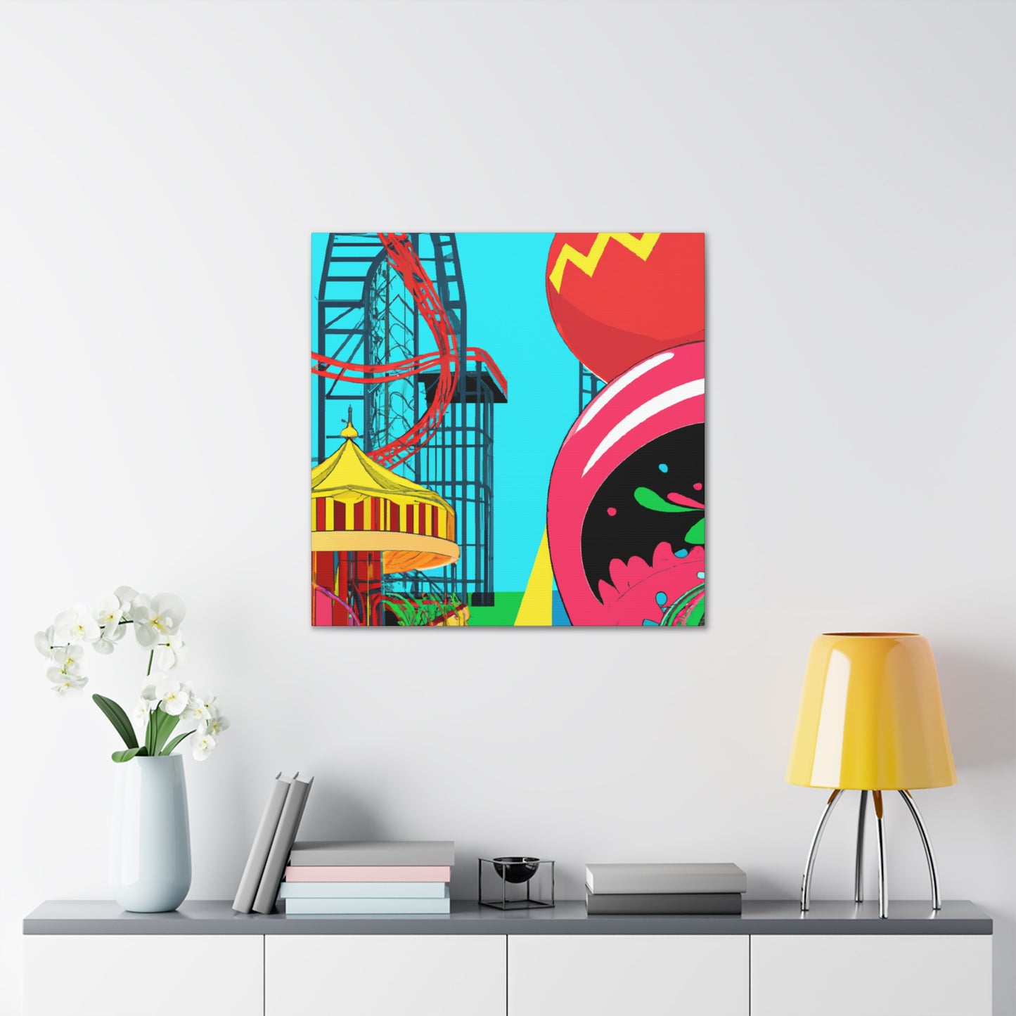 Funfair Craze - Amusement - Canvas