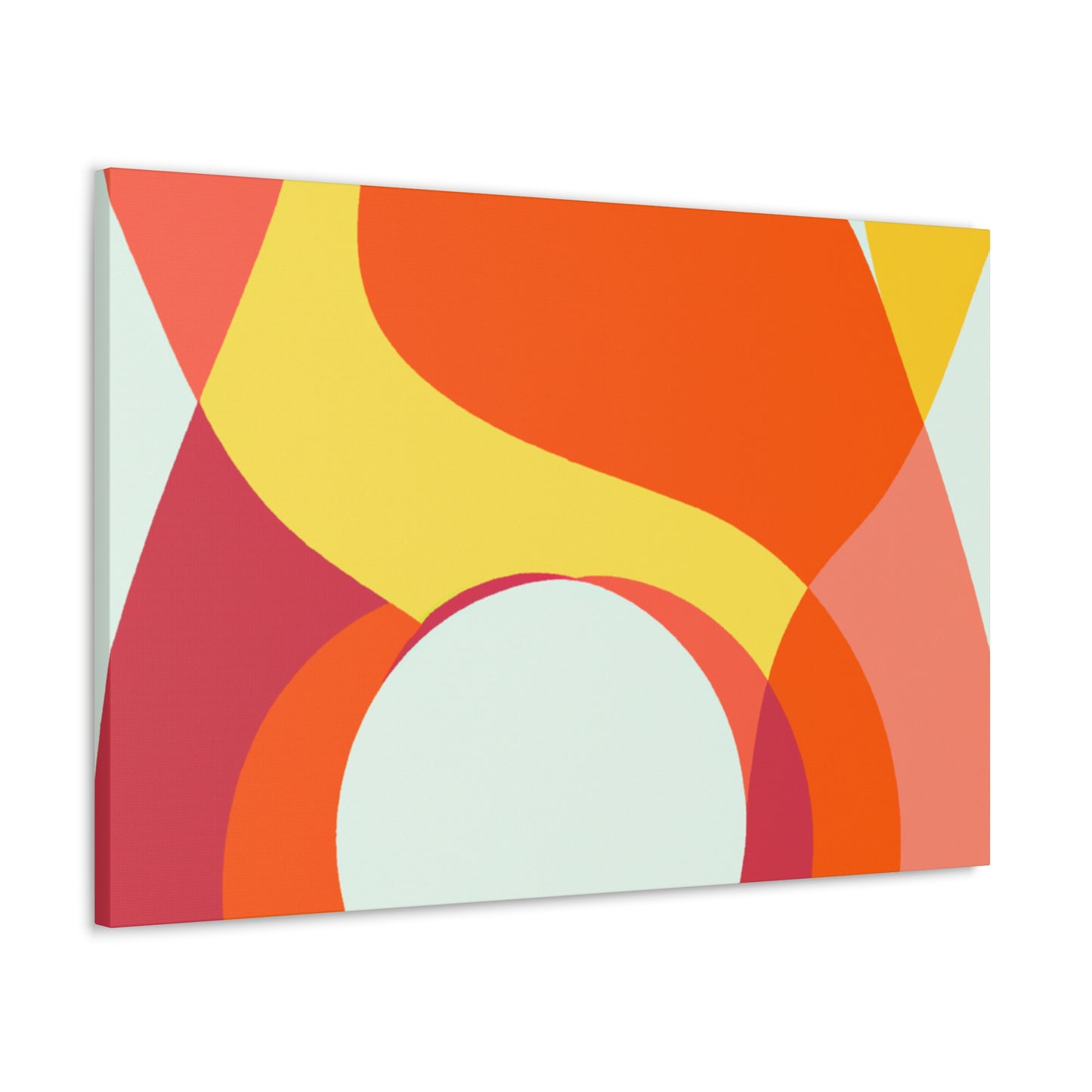 "Optical Illusions - Midcentury" - Canvas