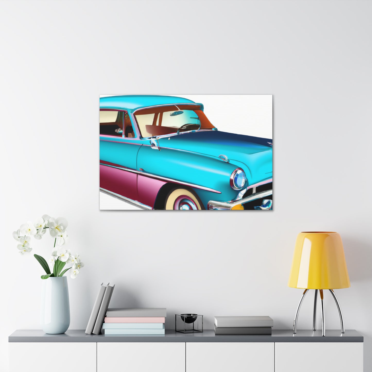 Jalopy- Automobile - Canvas