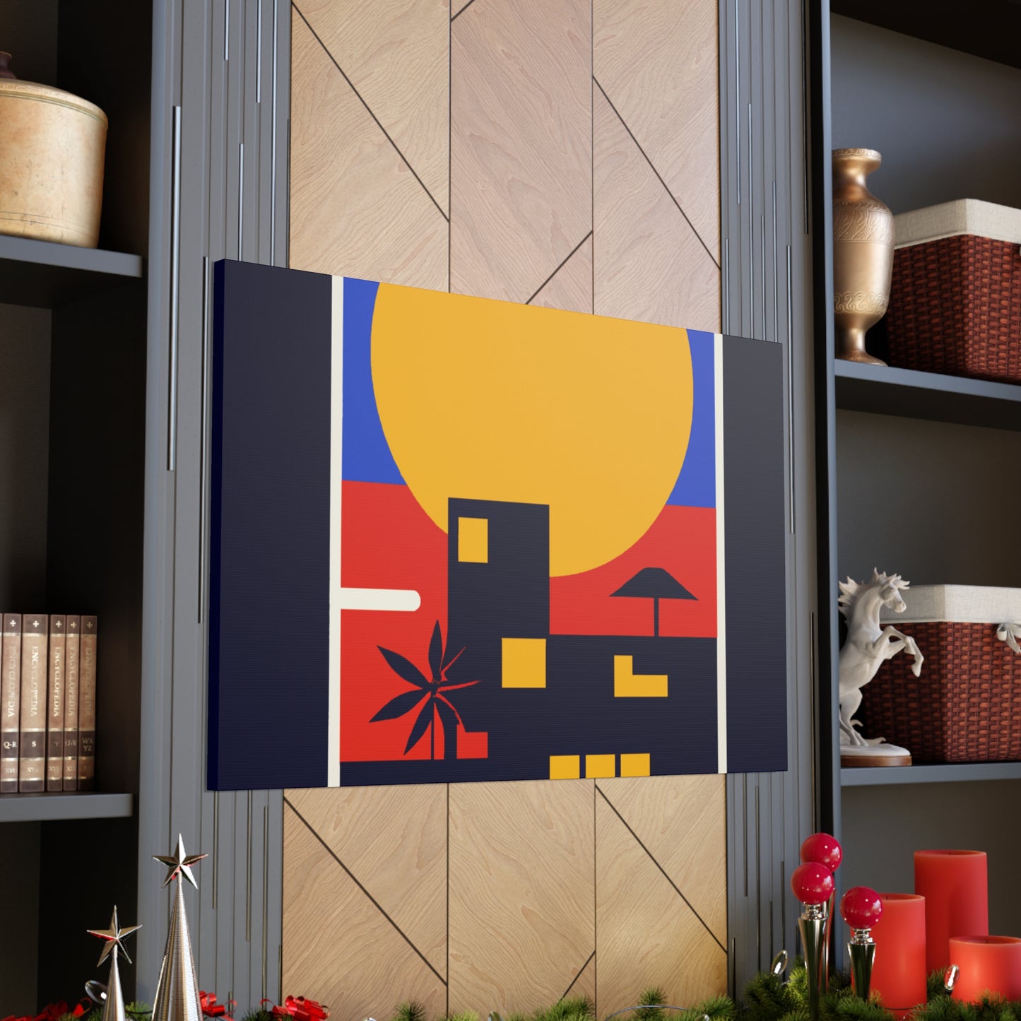 Miami - Midcentury Canvas