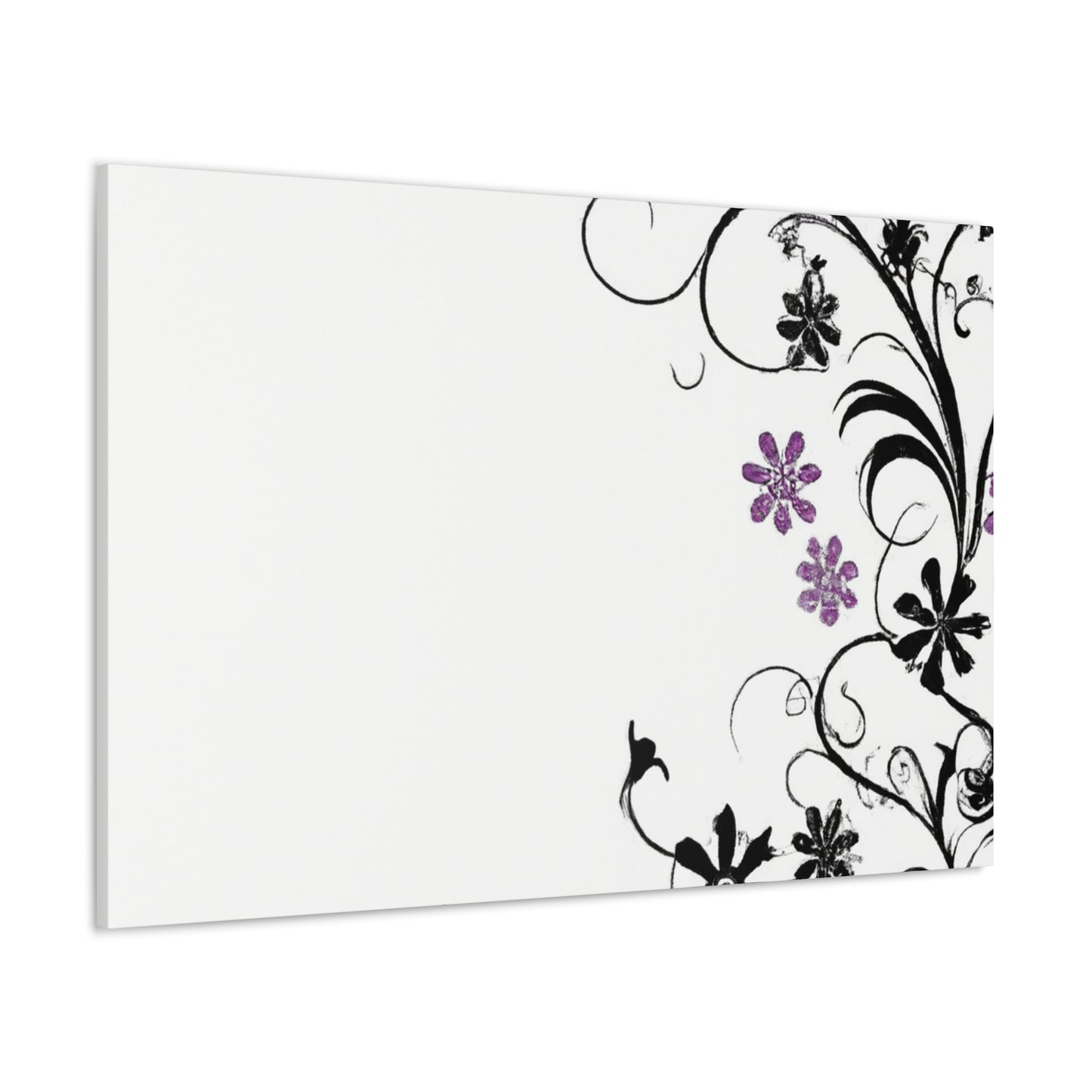 Petunia Patch - Floral - Canvas